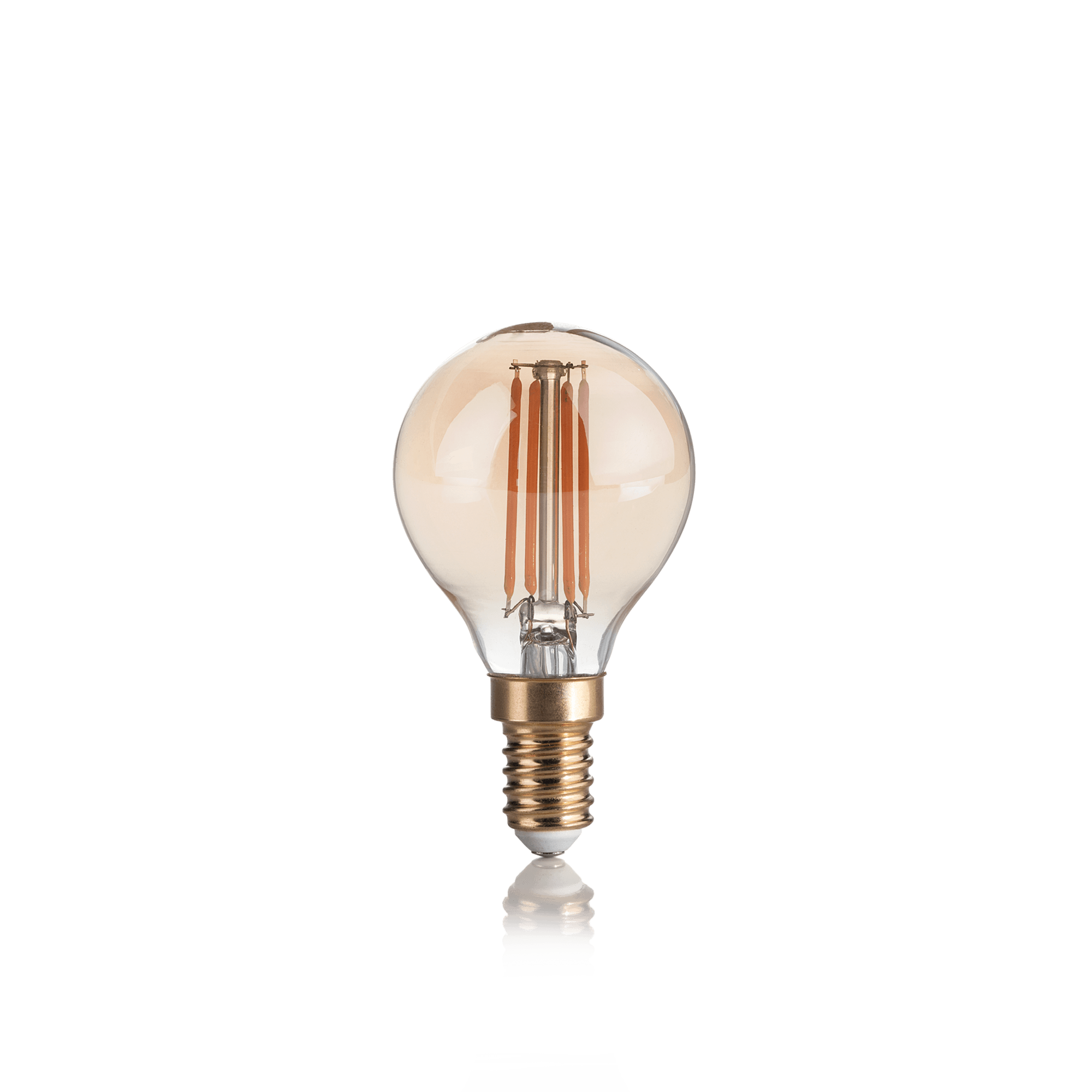 BOMBILLAS LED TODO CRISTAL AMBAR E-14