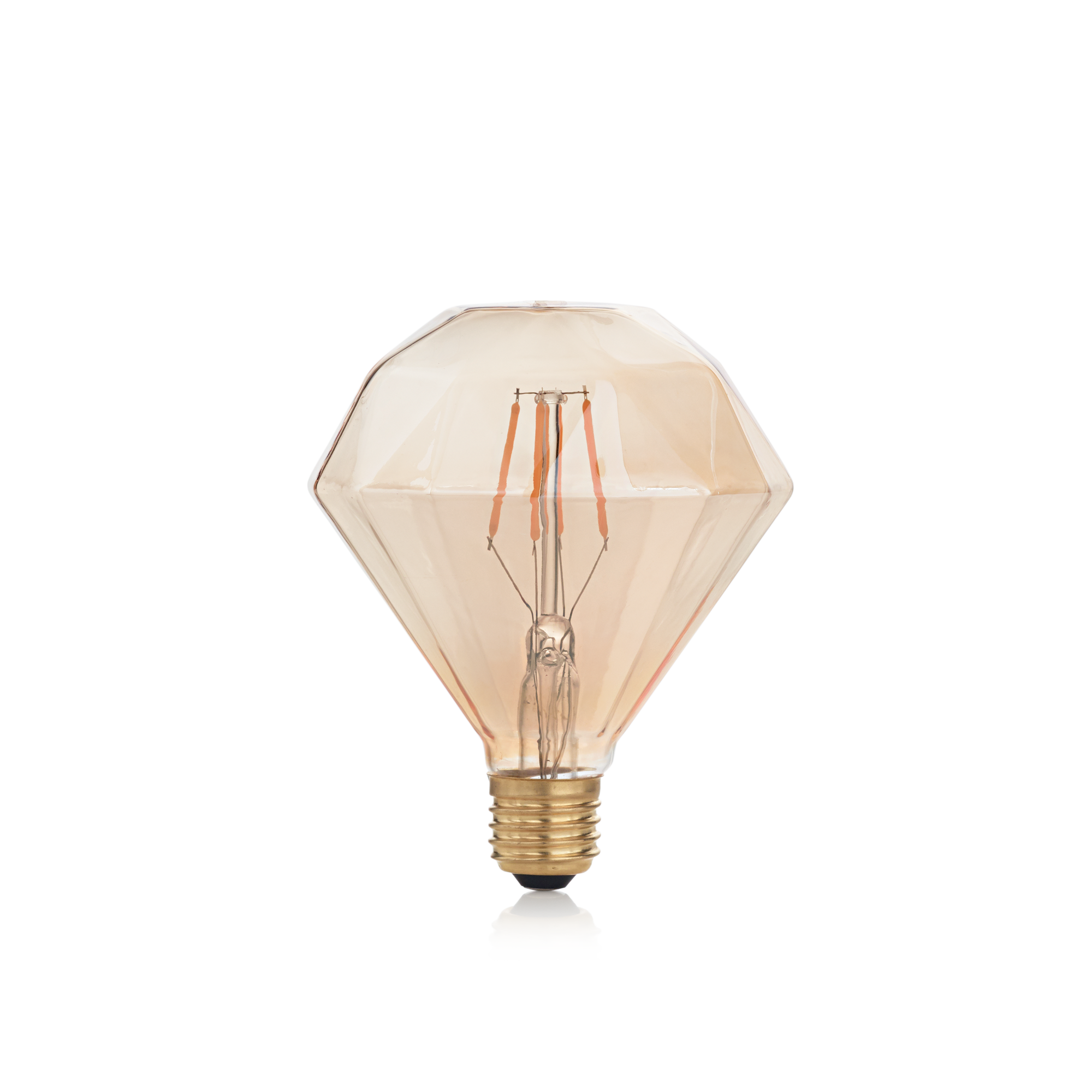 BOMBILLAS LED CRISTAL VINTAGE DECORATIVAS AMBAR